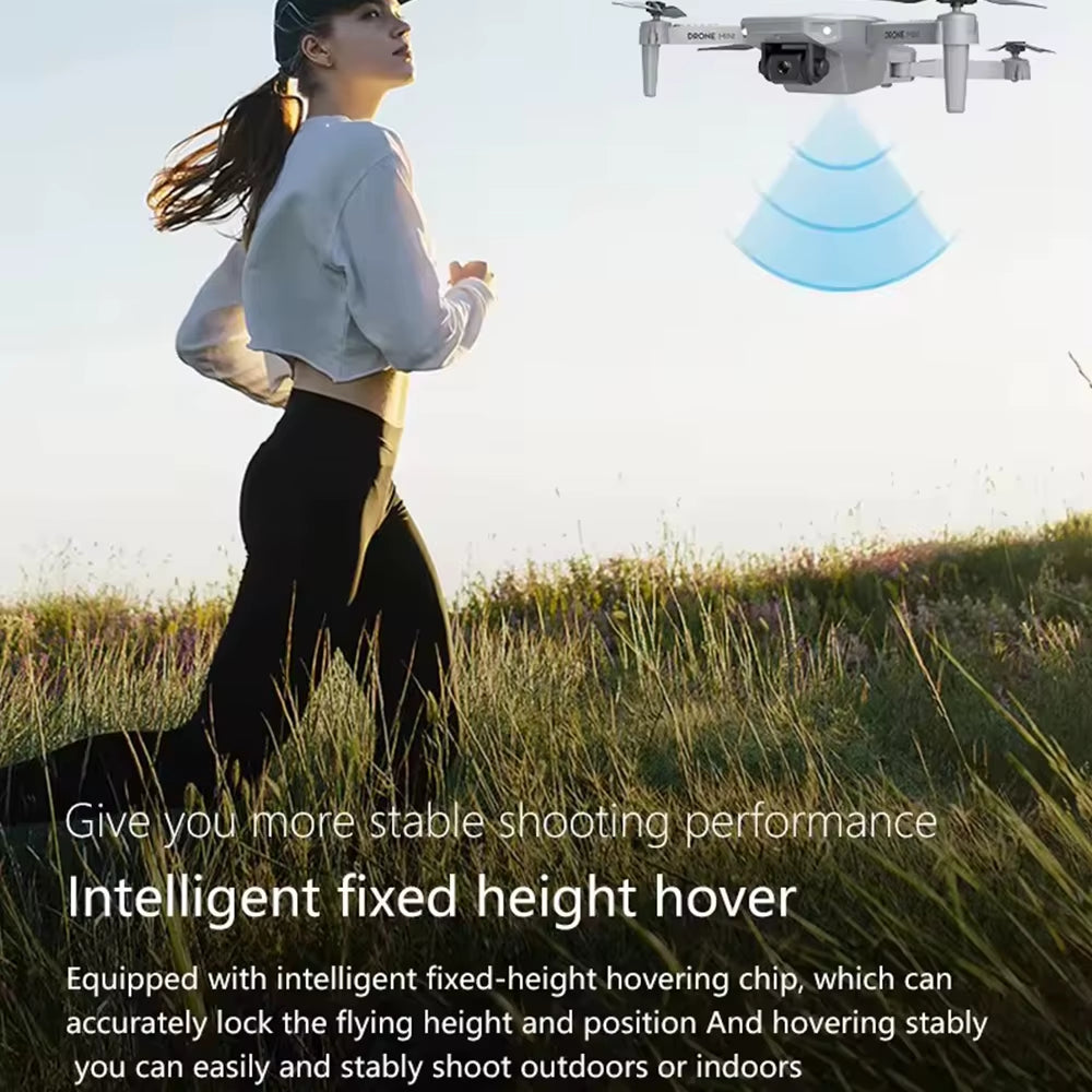 2024 Cheap E88 4K HD Mini Drone with Camera Drone Wifi 1080P Real-Time Transmission FPV Drone Follow Quadcopter