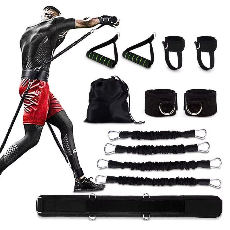 CHENGMO SPORTS Factory Direct Latex Speed and Agility Boxing Exercise Bands Fitness Resistance Band Sets Chest Guard