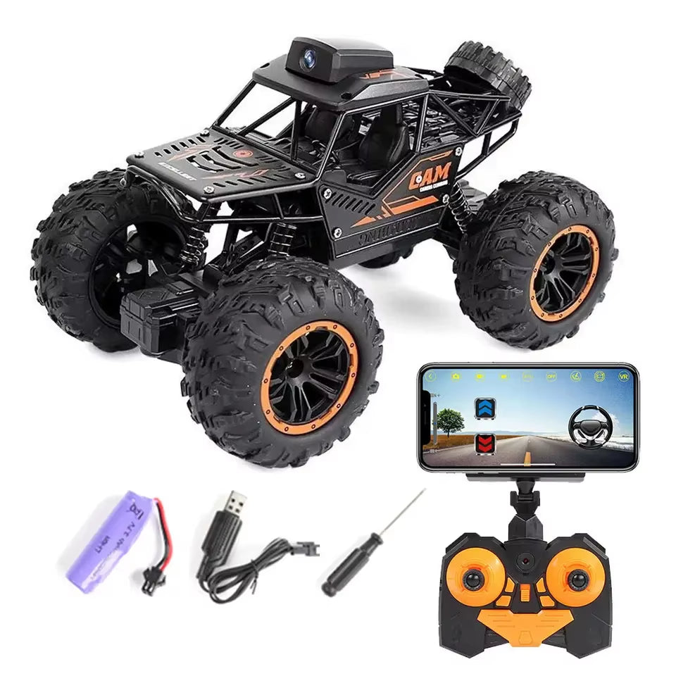 High Speed Electric Wifi Camera Alloy Radio Control Toys Remote Control Drift Climbing Toy RC Car
