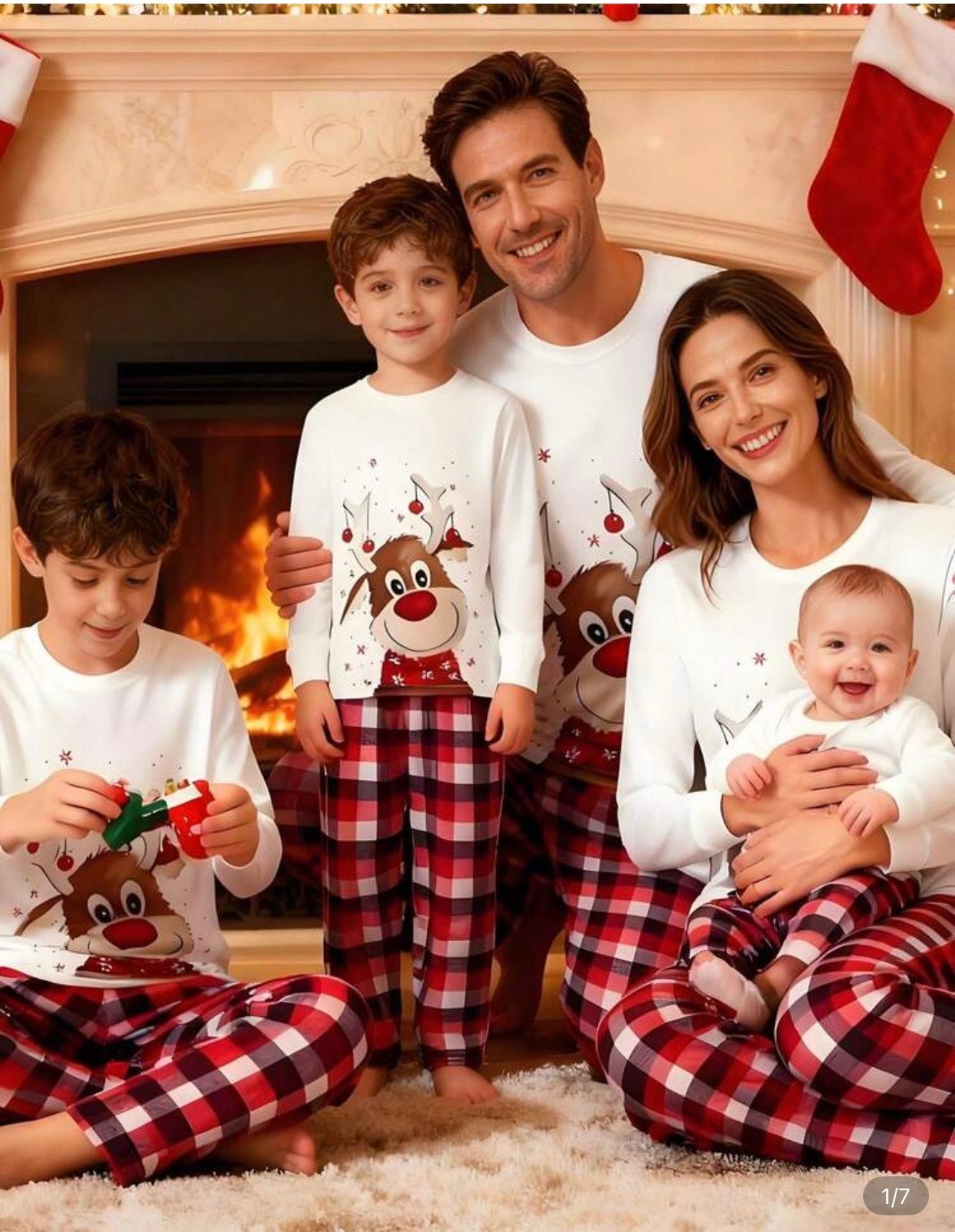PAJAMA SET CHRISTMAS - SET PIJAMA NAVIDEÑA