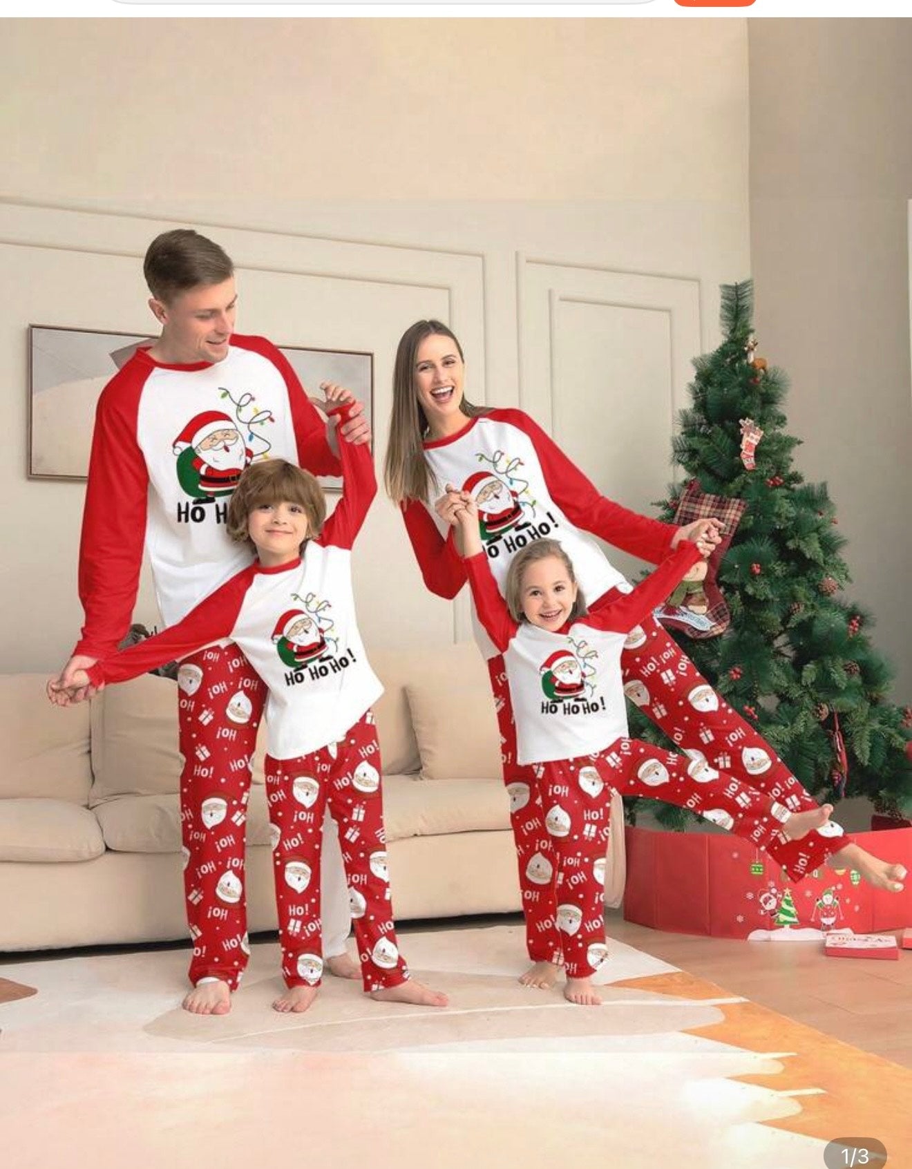 PAJAMA SET CHRISTMAS - SET PIJAMA NAVIDEÑA